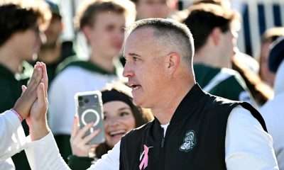 No. 25 Northwestern blocks Michigan State football's upset attempt - Yahoo Sports