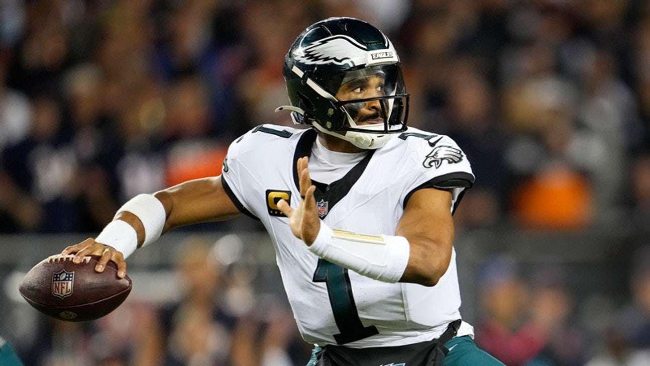 Jalen Hurts during the Eagles' 2026 season as reports say the NFL will not punish Philadelphia over the handling of his blood clot situation